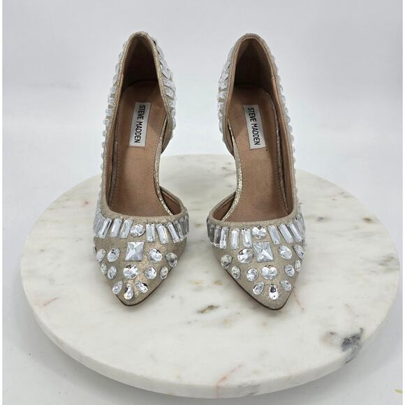 Steve Madden 
Galactic Jeweled Rhinestone Stilettos - Picture 2 of 8